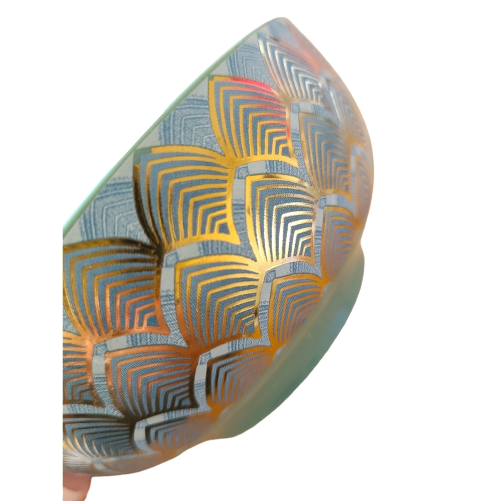 🟢 CERAMIC BOWL MAISONS DU MONDE FRANCE - Picture 3 of 6
